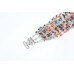 Bracelet Silver Sterling 925 Jewelry Turquoise Coral Lapis Lazuli Gem Stone D548